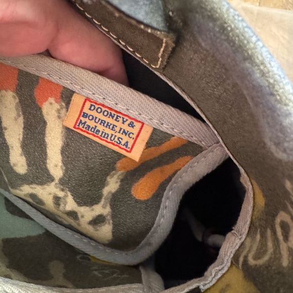 Dooney & Bourke Multicolor Handprint Bag Bundle - Picture 11 of 15